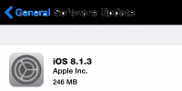 不溫不火的iOS 8.1.3，還是沒(méi)有解決關(guān)鍵問(wèn)題