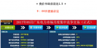 廣東5月電力競(jìng)價(jià)<font color=