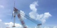 中交三航局在廣東珠海桂山海上風(fēng)電場示范項(xiàng)目成功完成兩種型式風(fēng)機(jī)整體安裝