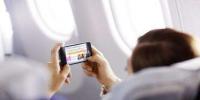 飛機上可以玩手機!空中信息