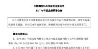 華能水電2017年年度業(yè)績(jī)預(yù)計(jì)同比增長(zhǎng)313%到333%