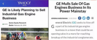 聚焦｜GE“可能計(jì)劃出售工業(yè)燃?xì)鈨?nèi)燃機(jī)”的背后：工業(yè)大拿齊“瘦身”！