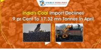 4月印度煤炭進口量同比降9%至1732萬噸