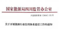 四川能源監(jiān)管辦正式發(fā)文《關(guān)于開展<font color=